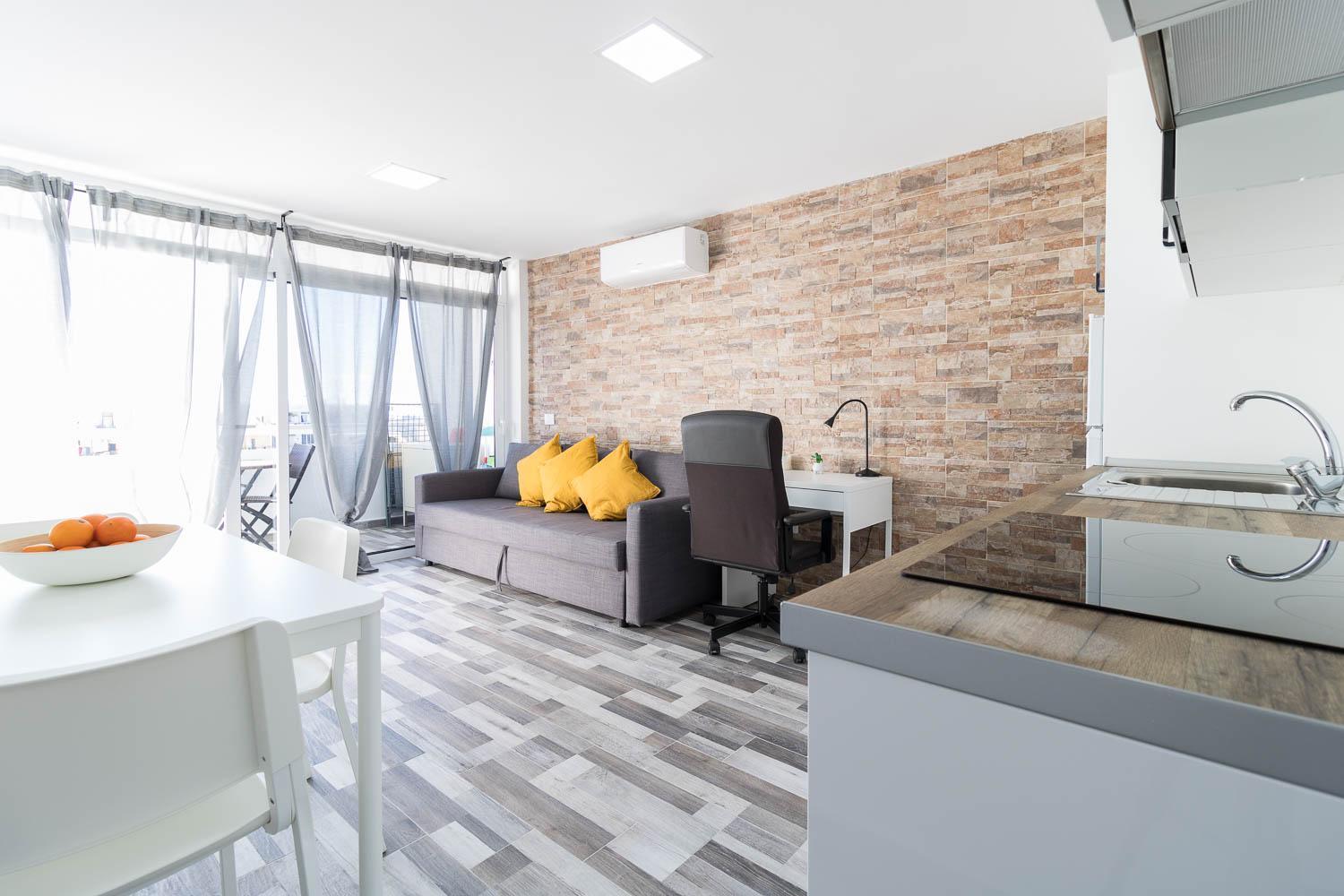 Blue Sky, Apartamento Vista Oceano 普拉亚戴尔雷安格莱斯 外观 照片
